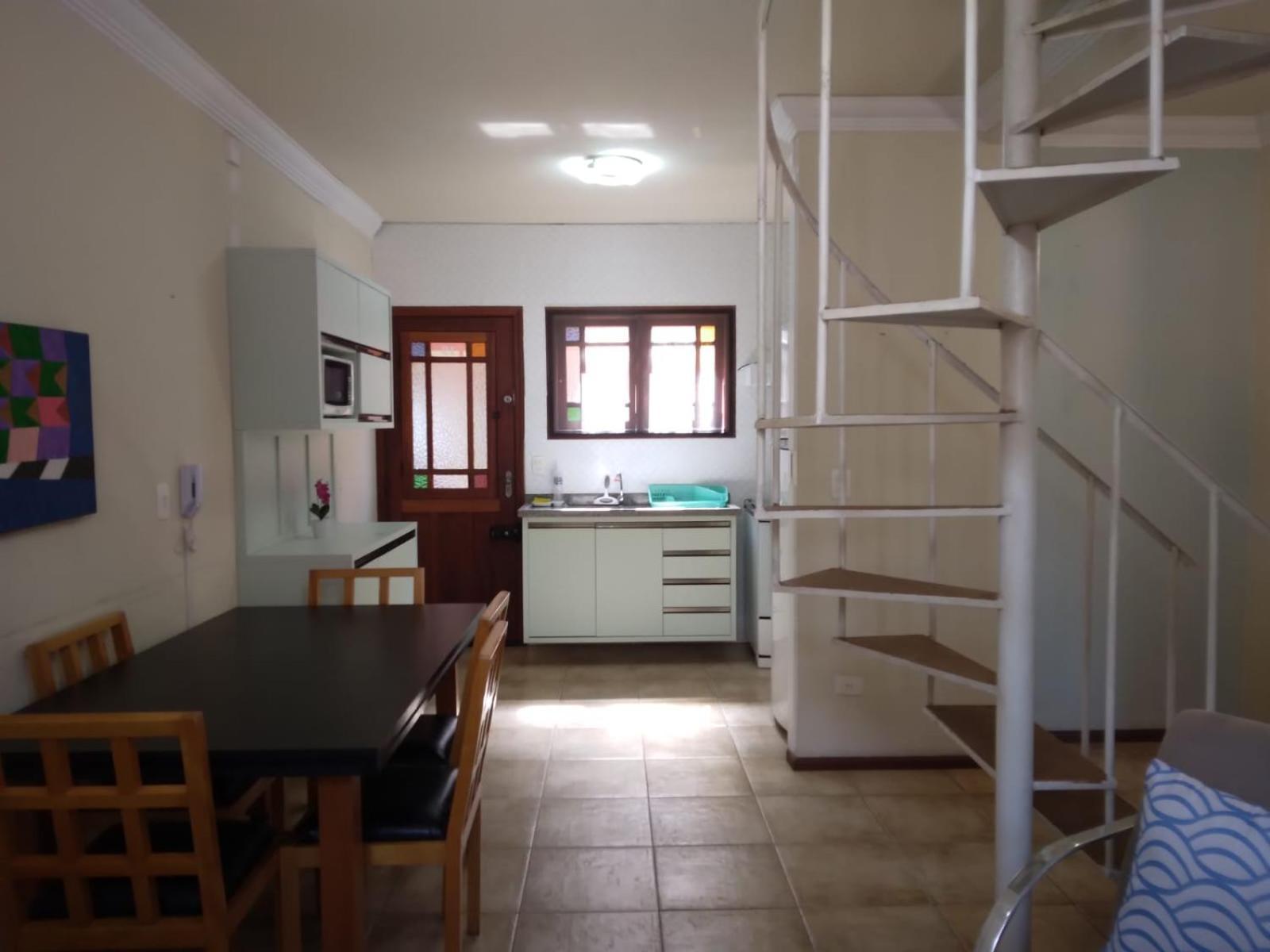 Apartamento Duplex A 100 Metros Da Praia De Boraceia Бертіога Екстер'єр фото